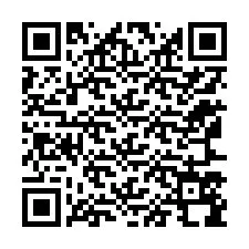 QR kód a telefonszámhoz +12167598406