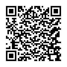 Código QR para número de telefone +12167598571