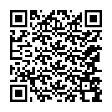 Codice QR per il numero di telefono +12167598579