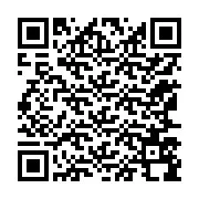 QR kód a telefonszámhoz +12167598596