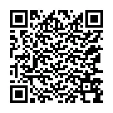 QR код за телефонен номер +12167598598