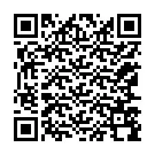 Código QR para número de teléfono +12167598599