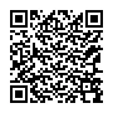 Codice QR per il numero di telefono +12167598601