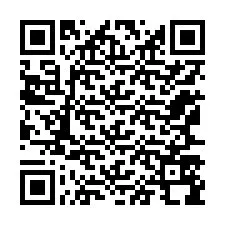 Código QR para número de teléfono +12167598967