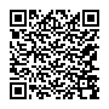 QR код за телефонен номер +12167598973