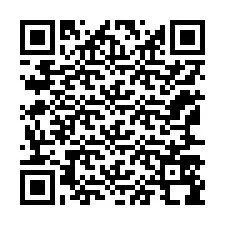 QR код за телефонен номер +12167598985