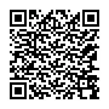 QR код за телефонен номер +12167598989