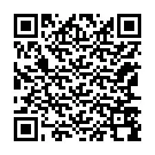 Codice QR per il numero di telefono +12167598995