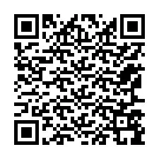 Código QR para número de teléfono +12167599117