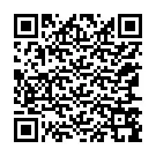 QR код за телефонен номер +12167599488