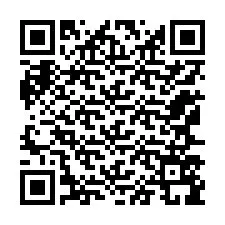 QR код за телефонен номер +12167599677