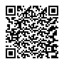 QR код за телефонен номер +12167636130