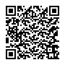 QR kód a telefonszámhoz +12167661962