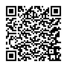 QR-код для номера телефона +12167661964