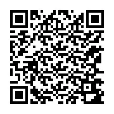 QR Code สำหรับหมายเลขโทรศัพท์ +12167682262