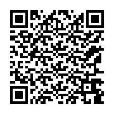 QR-Code für Telefonnummer +12167689811