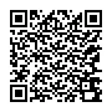 QR-код для номера телефона +12167690928