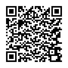 Kode QR untuk nomor Telepon +12167690932