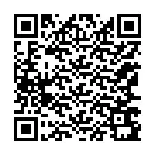 Código QR para número de teléfono +12167691393