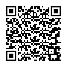 Código QR para número de teléfono +12167691400