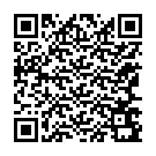 QR kód a telefonszámhoz +12167691726