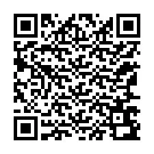 QR kód a telefonszámhoz +12167692584