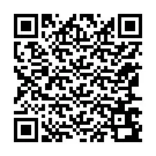 Código QR para número de telefone +12167692586