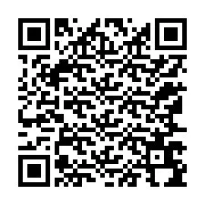 QR-code voor telefoonnummer +12167694598