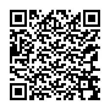 QR-koodi puhelinnumerolle +12167694600