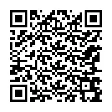 QR-koodi puhelinnumerolle +12167695487