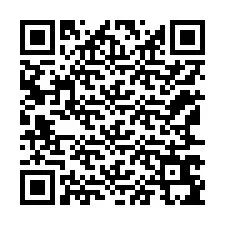 QR код за телефонен номер +12167695491