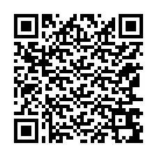 QR код за телефонен номер +12167695492