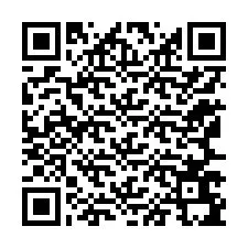 QR код за телефонен номер +12167695726