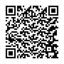 QR Code สำหรับหมายเลขโทรศัพท์ +12167695754