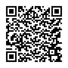 QR-code voor telefoonnummer +12167695758