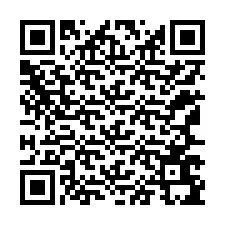 Codice QR per il numero di telefono +12167695760