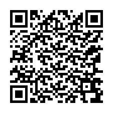 QR Code สำหรับหมายเลขโทรศัพท์ +12167696618