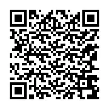 QR-code voor telefoonnummer +12167696862