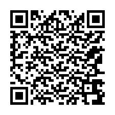 Código QR para número de telefone +12167696863