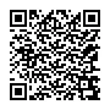 QR Code pour le numéro de téléphone +12167697449