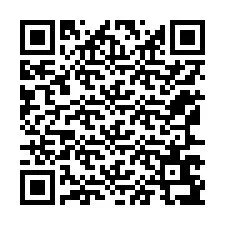 QR kód a telefonszámhoz +12167697543