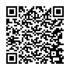 QR-код для номера телефона +12167697796