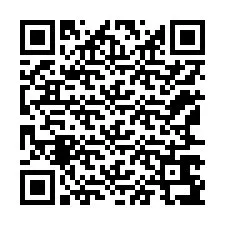 QR-код для номера телефона +12167697891