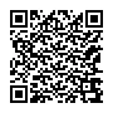 QR Code สำหรับหมายเลขโทรศัพท์ +12167697895