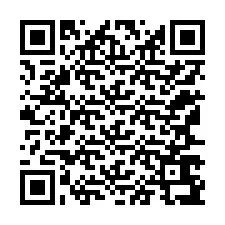 QR код за телефонен номер +12167697974