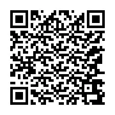 Código QR para número de telefone +12167697978