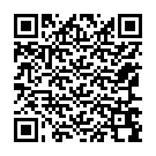 QR-code voor telefoonnummer +12167698207