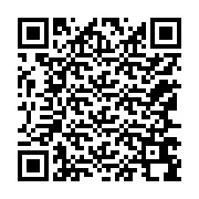 QR Code pour le numéro de téléphone +12167698269