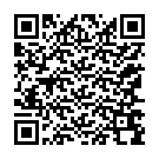 QR-code voor telefoonnummer +12167698278