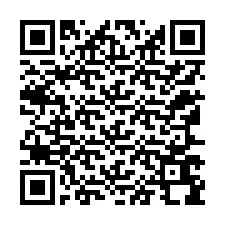 QR-code voor telefoonnummer +12167698348